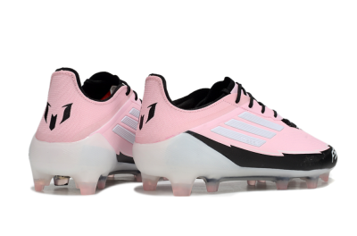 Adidas F50 Elite FG Low-Tops Football Boots - Pink/White/Black