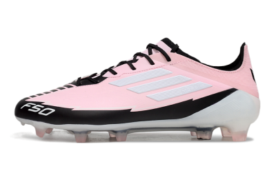 Adidas F50 Elite FG Low-Tops Football Boots - Pink/White/Black