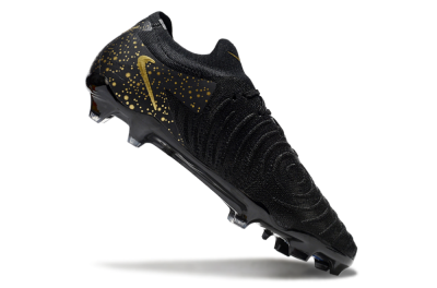 Nike Phantom Luna Elite NU FG Low-Tops Football Boots - Black/Gold/Blue