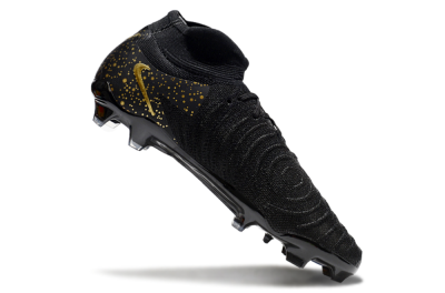 Nike Phantom Luna Elite NU FG High-Tops Football Boots - Black/Gold/Blue