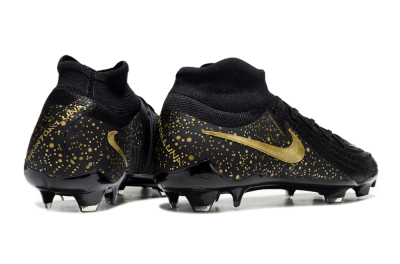 Nike Phantom Luna Elite NU FG High-Tops Football Boots - Black/Gold/Blue