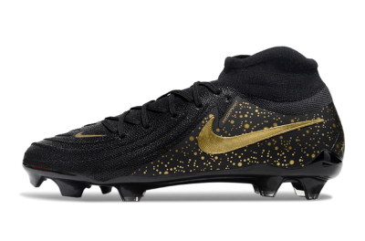 Nike Phantom Luna Elite NU FG High-Tops Football Boots - Black/Gold/Blue