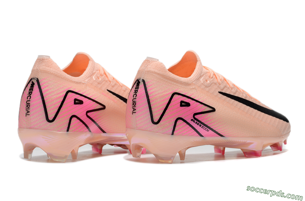Nike Air Zoom Mercurial Vapor 16 Elite FG Low-Tops Football Boots - Pink/Black 6