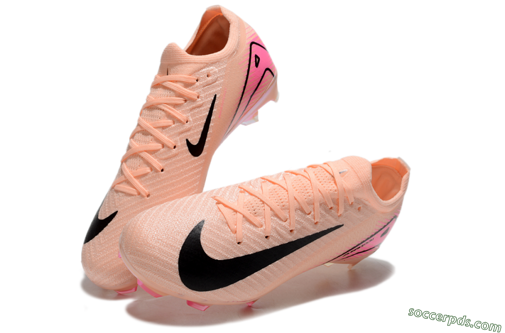 Nike Air Zoom Mercurial Vapor 16 Elite FG Low-Tops Football Boots - Pink/Black 3