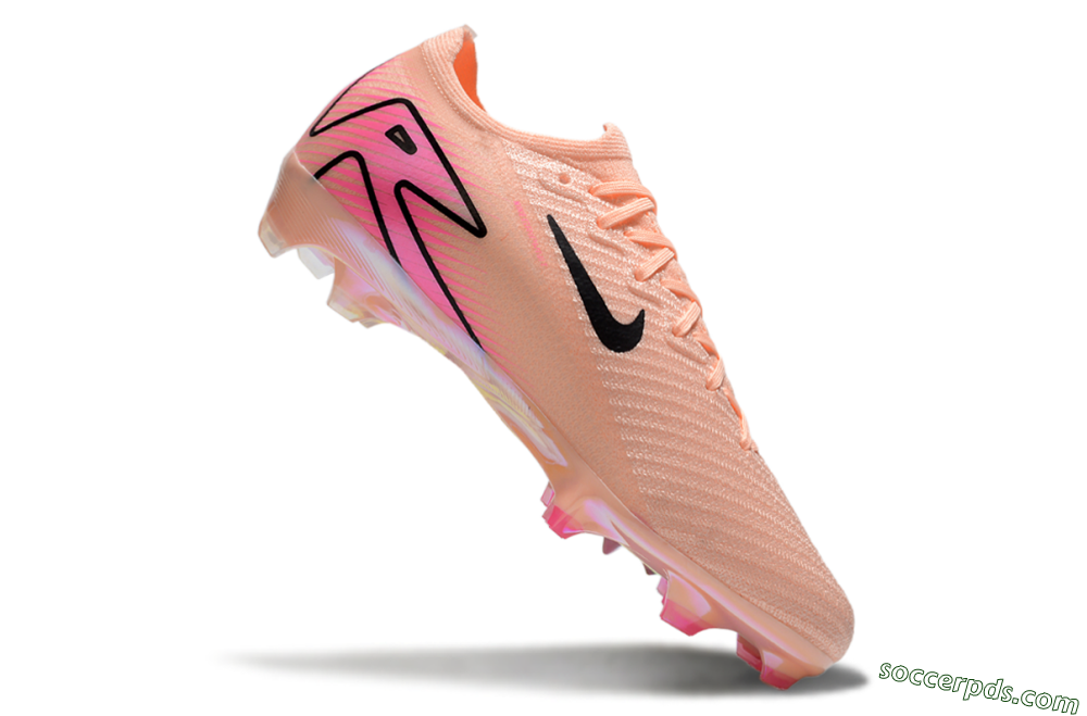 Nike Air Zoom Mercurial Vapor 16 Elite FG Low-Tops Football Boots - Pink/Black 4