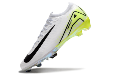 Nike Air Zoom Mercurial Vapor 16 Elite FG Low-Tops Football Boots - White/Black/Yellow