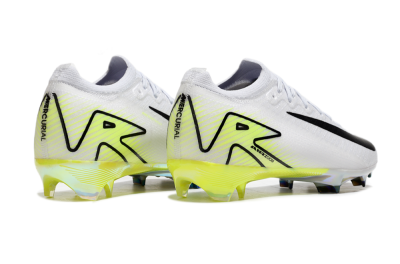 Nike Air Zoom Mercurial Vapor 16 Elite FG Low-Tops Football Boots - White/Black/Yellow