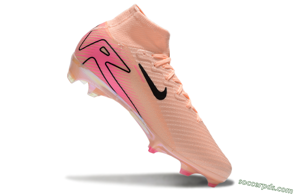 Nike Air Zoom Mercurial Superfly 10 Elite FG High-Tops Football Boots - Pink/Black 4