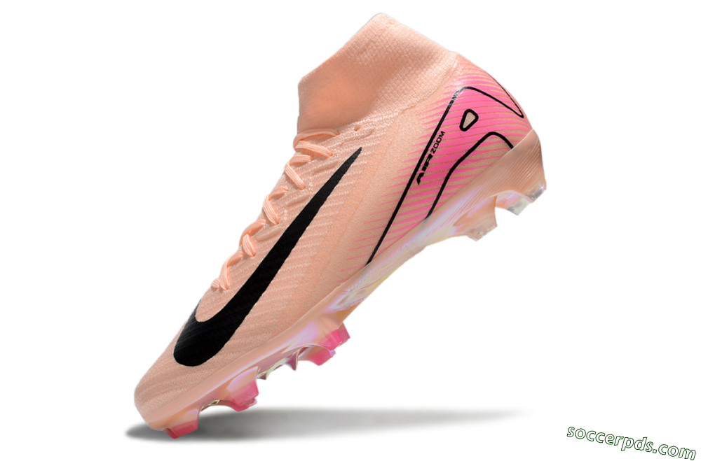 Nike Air Zoom Mercurial Superfly 10 Elite FG High-Tops Football Boots - Pink/Black 5