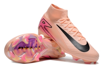 Nike Air Zoom Mercurial Superfly 10 Elite FG High-Tops Football Boots - Pink/Black