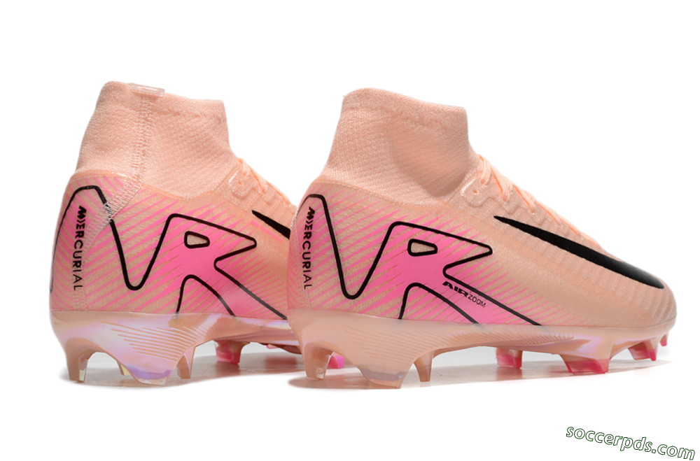 Nike Air Zoom Mercurial Superfly 10 Elite FG High-Tops Football Boots - Pink/Black 6