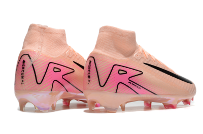Nike Air Zoom Mercurial Superfly 10 Elite FG High-Tops Football Boots - Pink/Black
