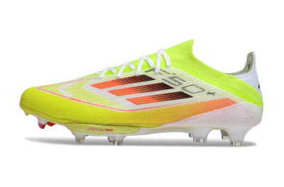 Adidas F50+ Elite Lightstrike FG Low-Tops Football Boots - Yellow/White/Black