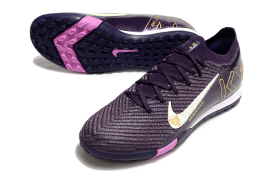 Nike Air Zoom Mercurial Vapor 16 Elite TF Low-Tops Football Shoes - Purple/White/Yellow