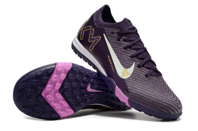 Nike Air Zoom Mercurial Vapor 16 Elite TF Low-Tops Football Shoes - Purple/White/Yellow