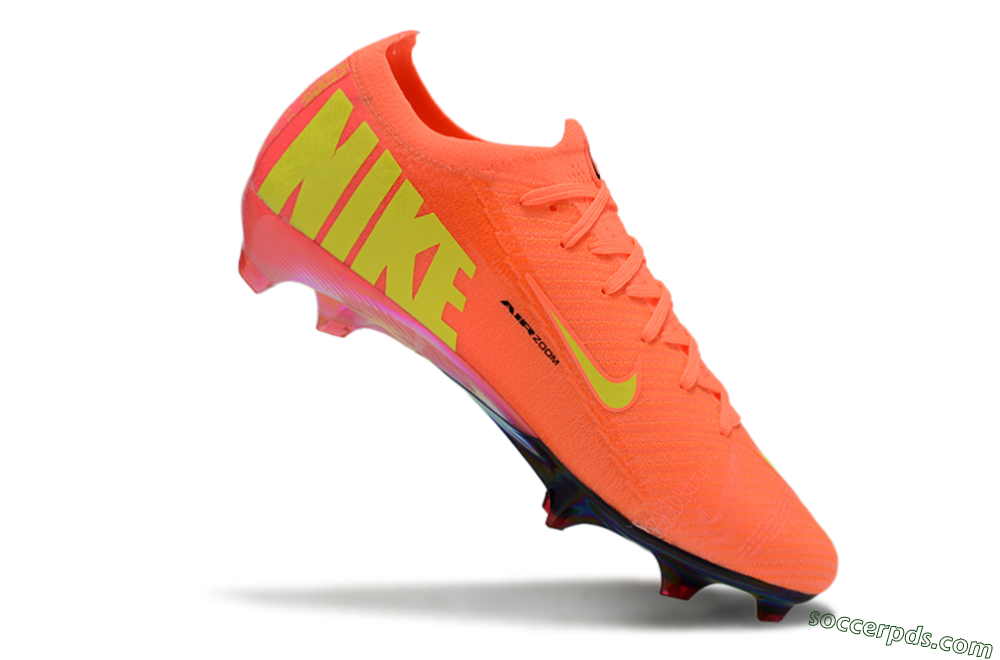 Nike Air Zoom Mercurial Vapor 16 Elite FG Low-Tops Football Boots - Red/Yellow/Black 5