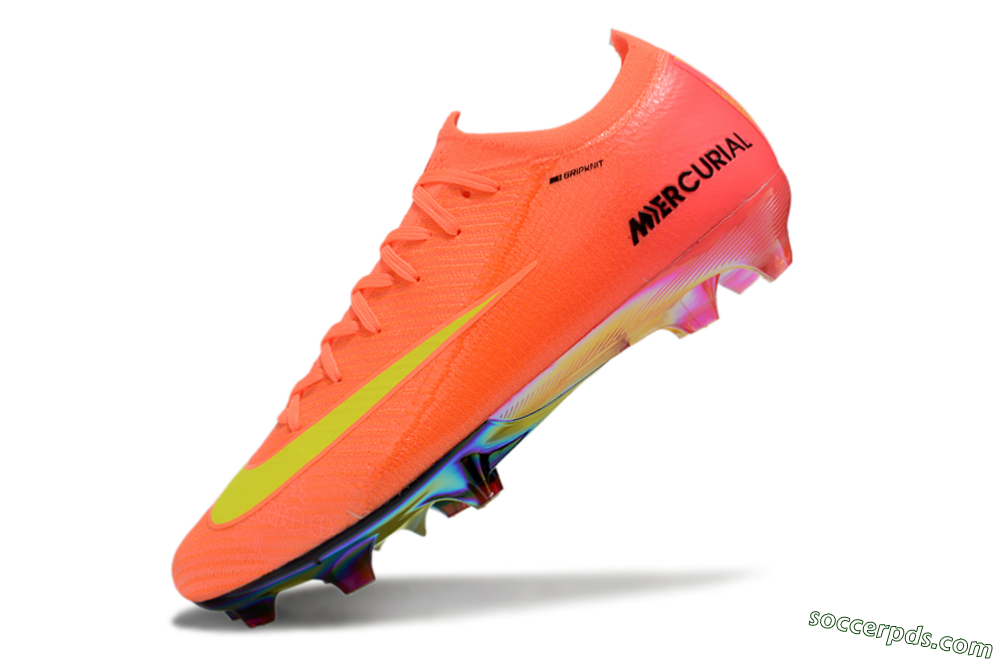 Nike Air Zoom Mercurial Vapor 16 Elite FG Low-Tops Football Boots - Red/Yellow/Black 6