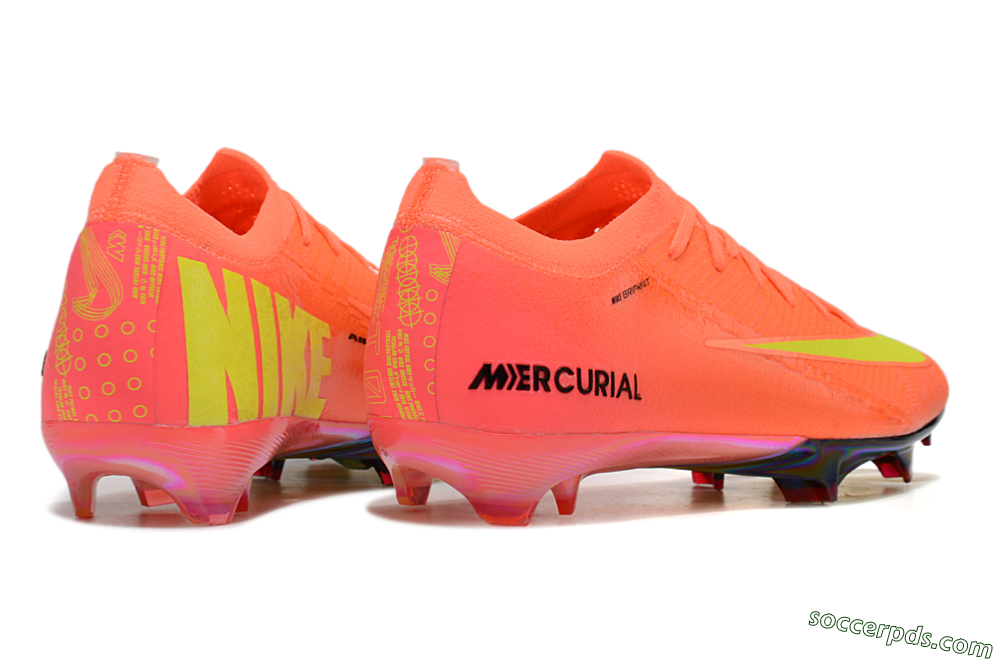 Nike Air Zoom Mercurial Vapor 16 Elite FG Low-Tops Football Boots - Red/Yellow/Black 7