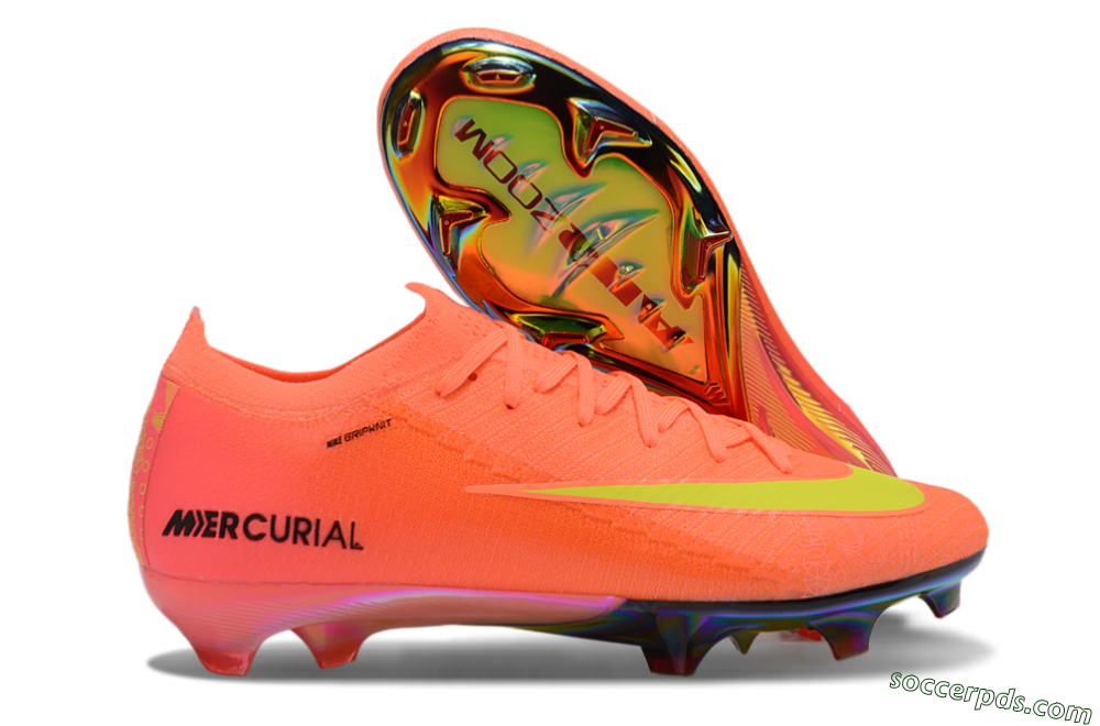 Nike Air Zoom Mercurial Vapor 16 Elite FG Low-Tops Football Boots - Red/Yellow/Black 1