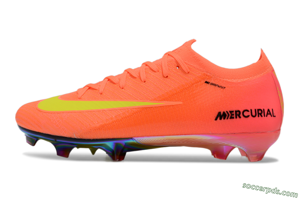 Nike Air Zoom Mercurial Vapor 16 Elite FG Low-Tops Football Boots - Red/Yellow/Black 2