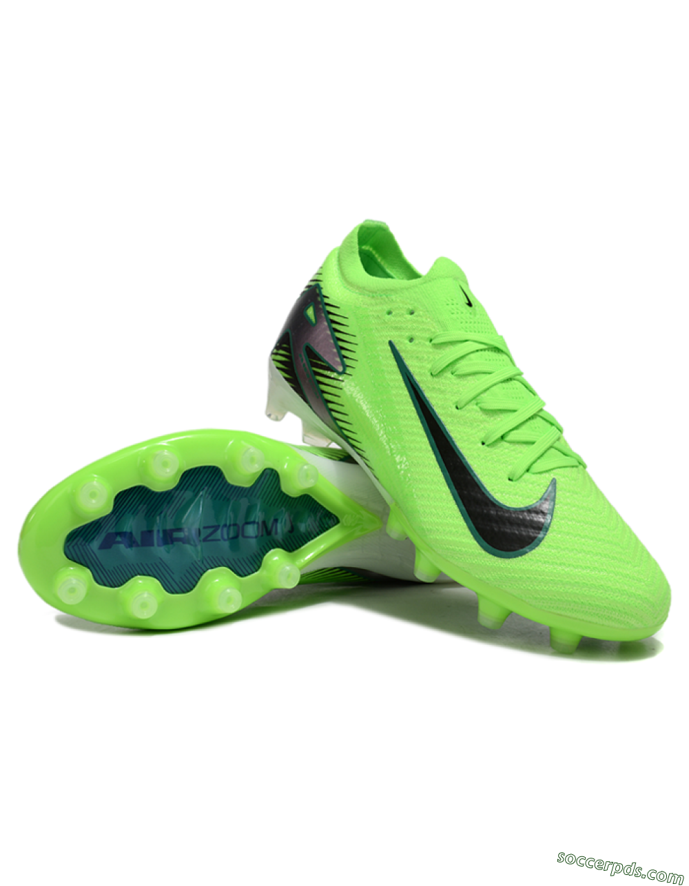 Nike Air Zoom Mercurial Vapor 16 Elite AG Low-Tops Football Boots - Yellow/Black/White 3