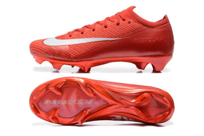 Nike Air Zoom Mercurial Vapor 16 Elite FG Low-Tops Football Boots - Red/White