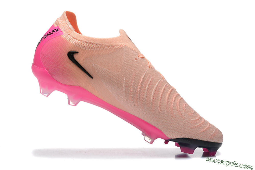 Nike Phantom Luna Elite FG Low-Tops Football Boots - Pink/Black/Blue 7