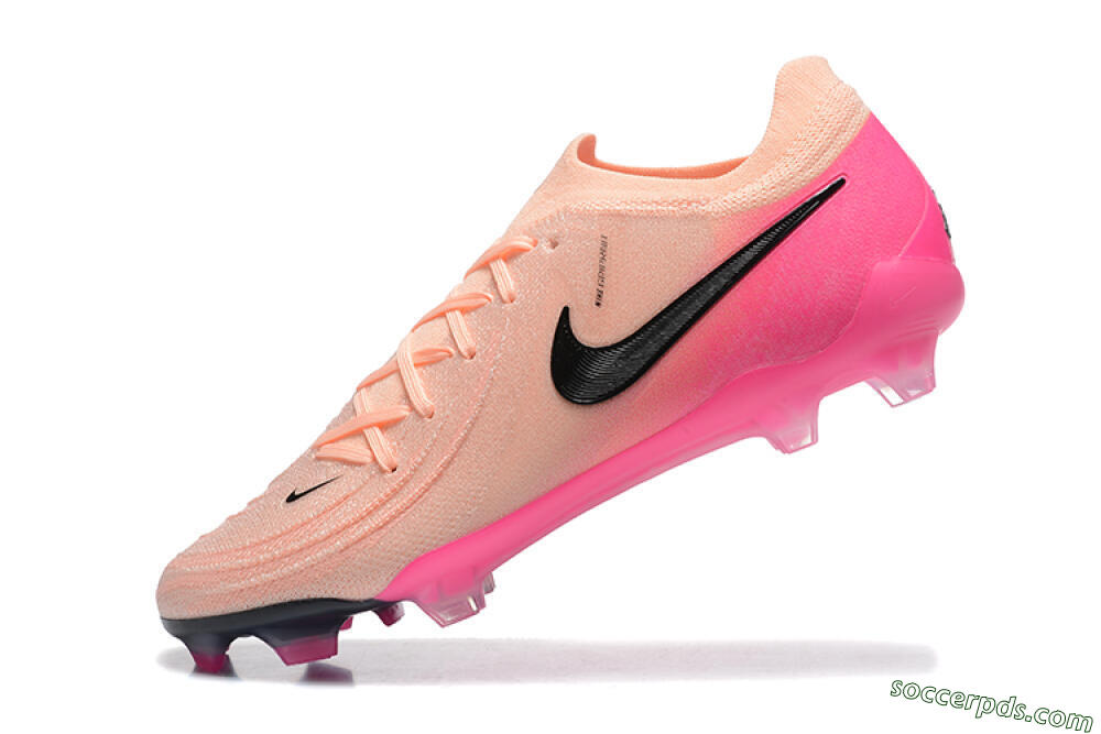 Nike Phantom Luna Elite FG Low-Tops Football Boots - Pink/Black/Blue 8