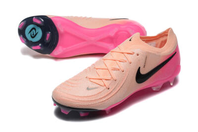 Nike Phantom Luna Elite FG Low-Tops Football Boots - Pink/Black/Blue