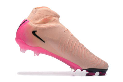 Nike Phantom Luna Elite FG High-Tops Football Boots - Pink/Black/Blue