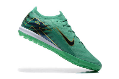 Nike Air Zoom Mercurial Vapor 16 Elite TF Low-Tops Football Shoes - Green/Black/Gold