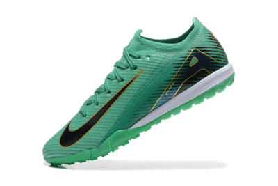Nike Air Zoom Mercurial Vapor 16 Elite TF Low-Tops Football Shoes - Green/Black/Gold