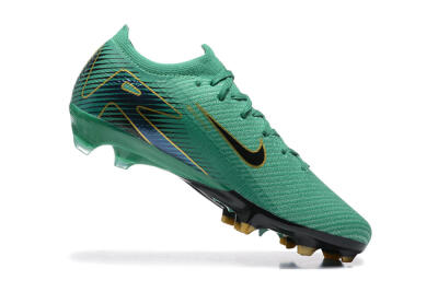 Nike Air Zoom Mercurial Vapor 16 Elite FG Low-Tops Football Boots - Green/Black/Gold