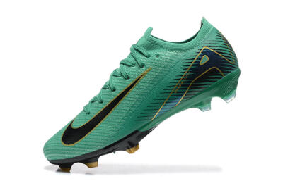 Nike Air Zoom Mercurial Vapor 16 Elite FG Low-Tops Football Boots - Green/Black/Gold