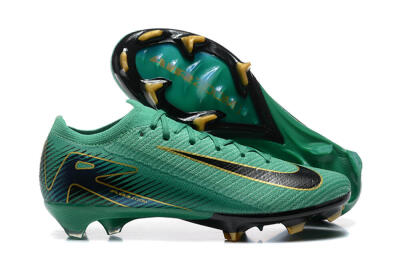 Nike Air Zoom Mercurial Vapor 16 Elite FG Low-Tops Football Boots - Green/Black/Gold