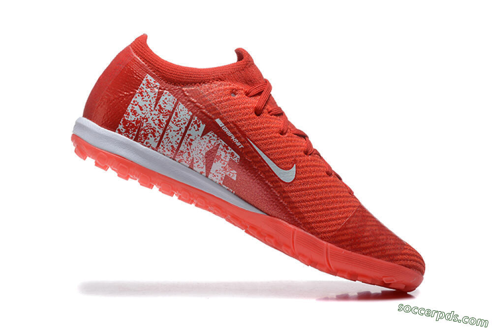 Nike Air Zoom Mercurial Vapor 16 Elite TF Low-Tops Football Shoes - Red/White 7
