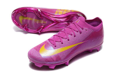 Nike Air Zoom Mercurial Vapor 16 Elite FG Low-Tops Football Boots - Pink/Yellow