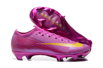 Nike Air Zoom Mercurial Vapor 16 Elite FG Low-Tops Football Boots - Pink/Yellow