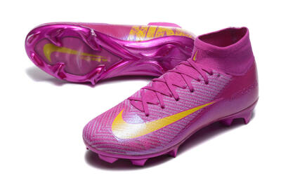 Nike Air Zoom Mercurial Superfly 10 Elite FG High-Tops Football Boots - PurpleYellow