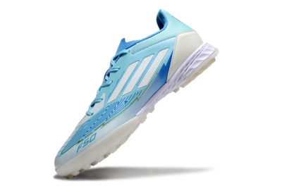 Adidas F50 Pro TF Low-Tops Football Shoes - Jade/White/Beige