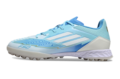Adidas F50 Pro TF Low-Tops Football Shoes - Jade/White/Beige