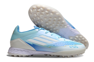 Adidas F50 Pro TF Low-Tops Football Shoes - Jade/White/Beige