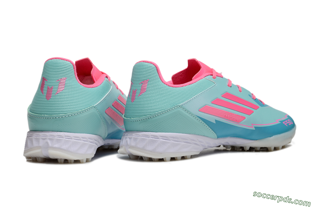 Adidas F50 Pro TF Low-Tops Football Shoes - Jade/Pink/White 6