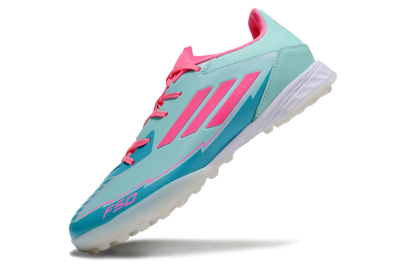 Adidas F50 Pro TF Low-Tops Football Shoes - Jade/Pink/White