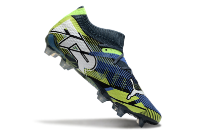 Puma Future Ultimate FG Low-Tops Football Boots - Black/Yellow/Blue