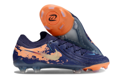 Nike Phantom Luna Elite FG Low-Tops Football Boots - Blue/White/Orange