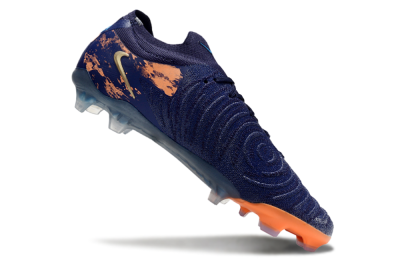 Nike Phantom Luna Elite FG Low-Tops Football Boots - Blue/White/Orange