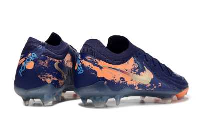 Nike Phantom Luna Elite FG Low-Tops Football Boots - Blue/White/Orange