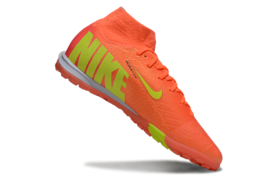 Nike Air Zoom Mercurial Superfly 9 Elite TF High-Tops Football Shoes - Red/Yellow/White