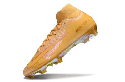 Nike Air Zoom Mercurial Superfly 10 Elite FG High-Tops Football Boots - Gold/Gold